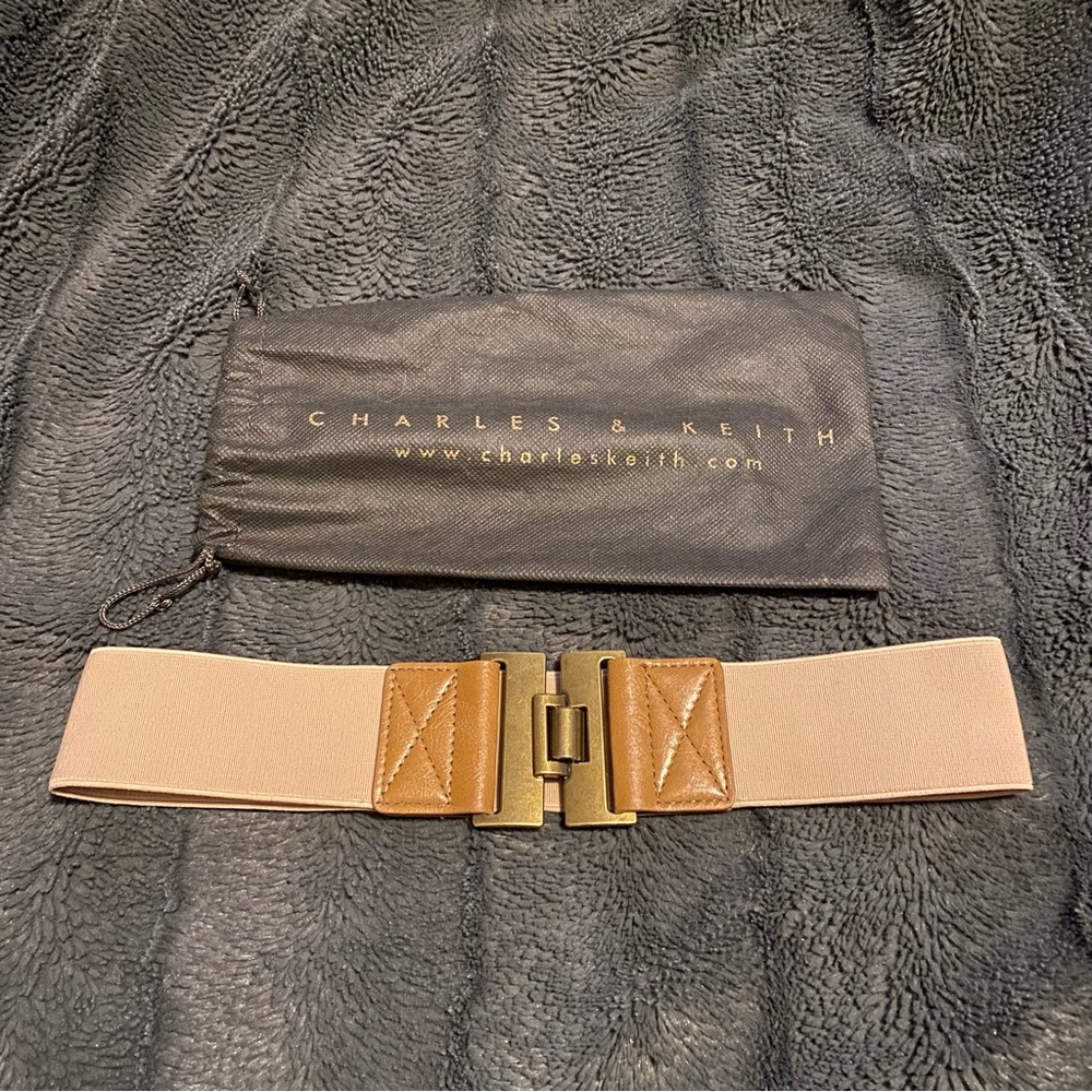 Charles & Keith elastic belt